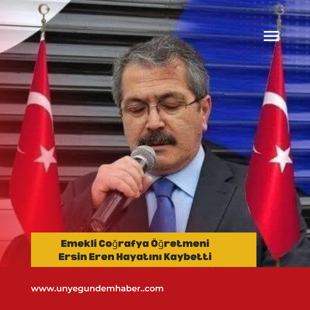 Emekli Coğrafya Öğretmeni Ersin Eren Hayatını Kaybetti Red Simple Breaking News Instagram Post 3