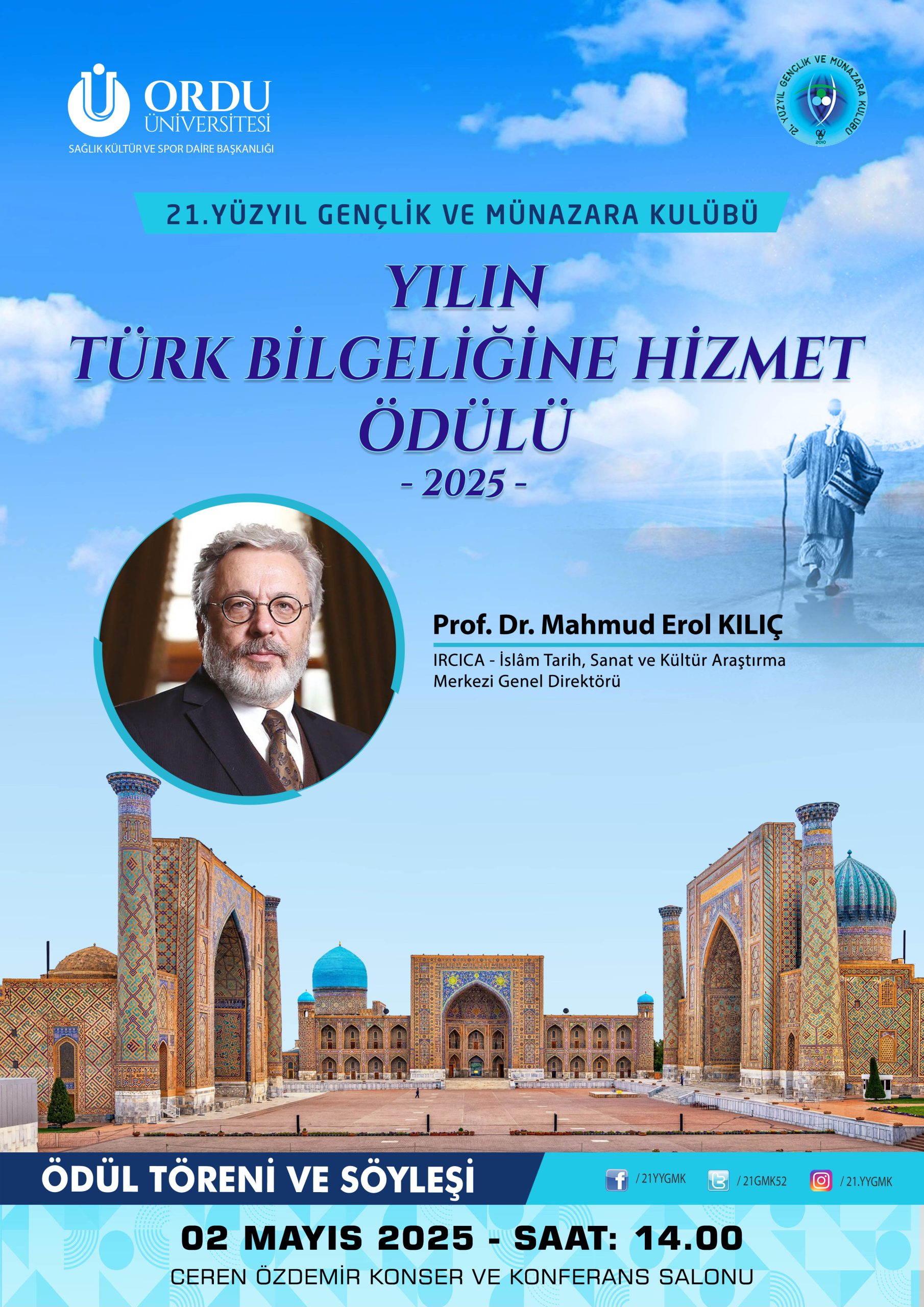 Prof. Dr. Mahmud Erol Kılıç’a Bilgelik Ödülü Yilin Enleri afisi scaled