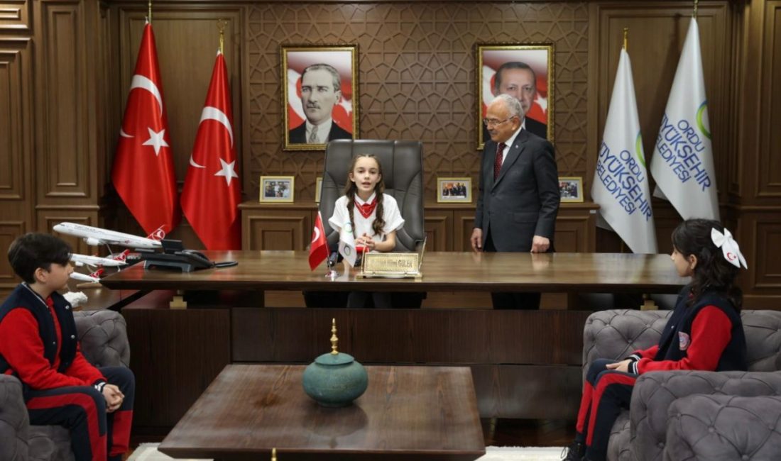Ordu Büyükşehir Belediye Başkanı Dr. Mehmet Hilmi Güler, 23 Nisan