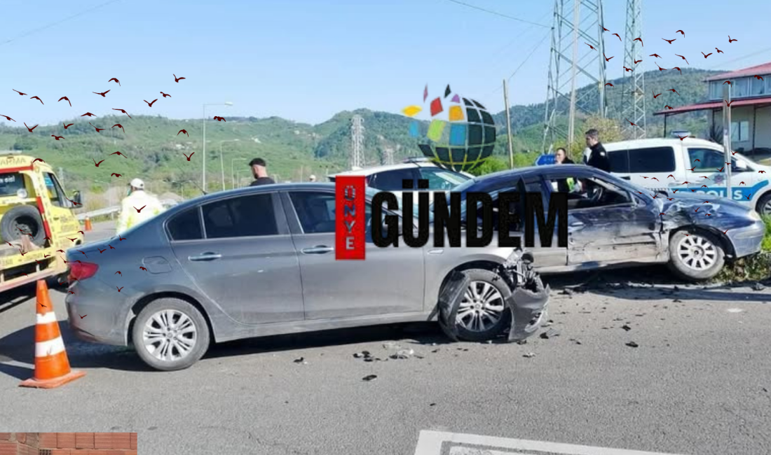 Ünye Çevre Yolu'nda Kaza: 1 Kişi Yaralandı