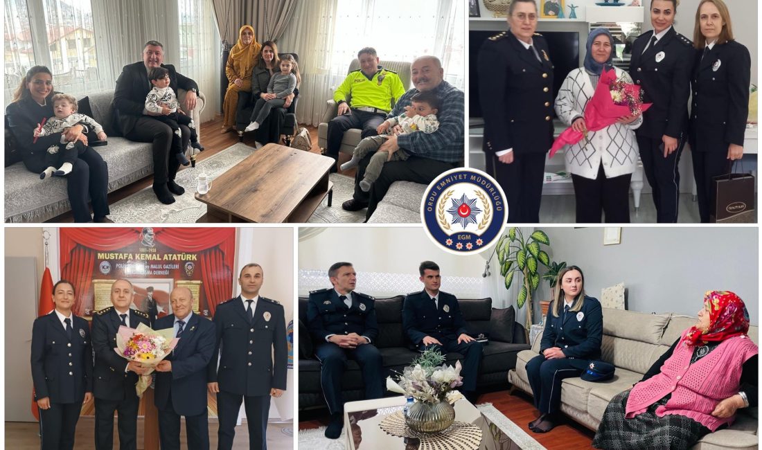 Ordu İl Emniyet Müdürlüğü’nden 180. Yıla Özel Anlamlı Ziyaretler