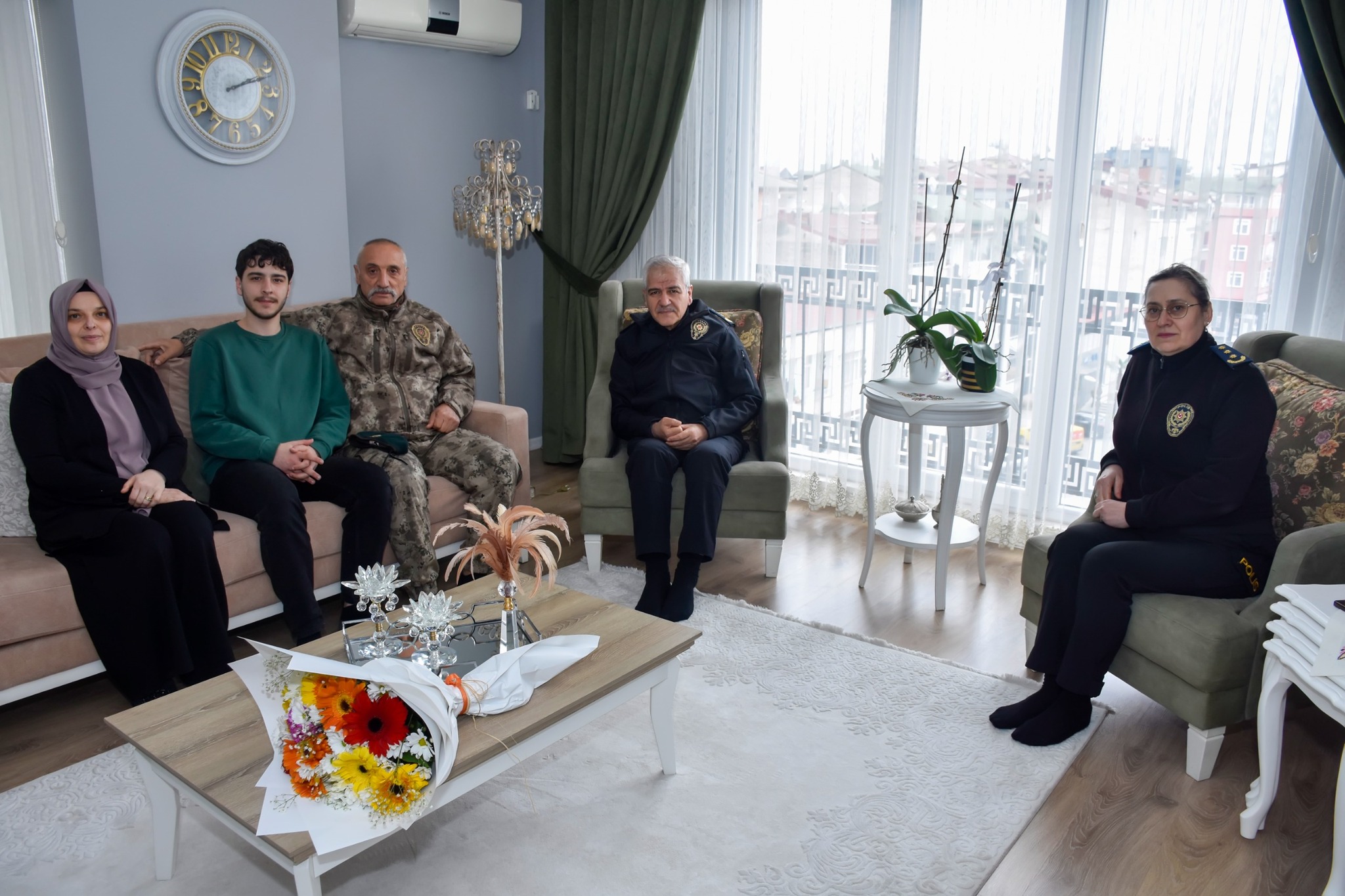 Emniyet Müdürü Acar’dan Şehit Ailesine Vefa ordu il emniyet mudurlugu 3
