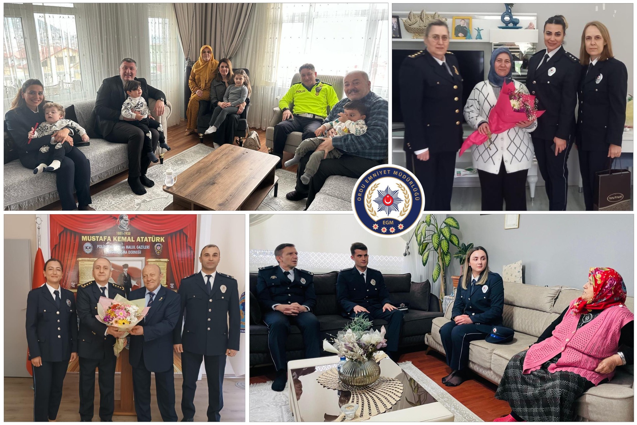 Ordu İl Emniyet Müdürlüğü’nden 180. Yıla Özel Anlamlı Ziyaretler