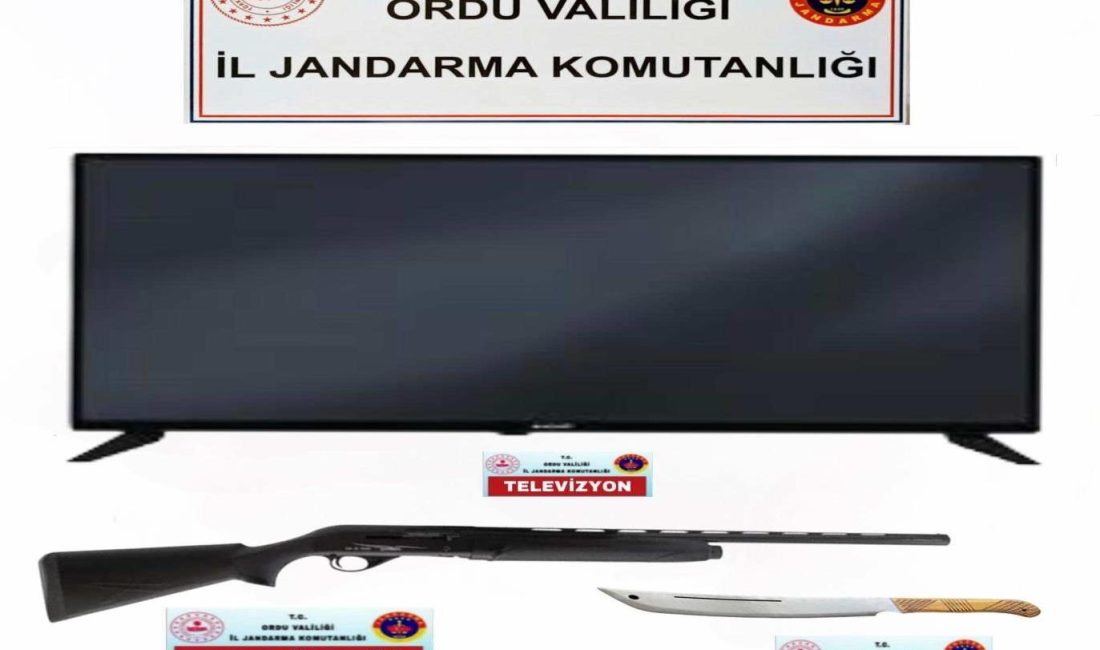 Ordu İl Jandarma Komutanlığı sorumluluk alanında, 18 Nisan 2025 tarihinde