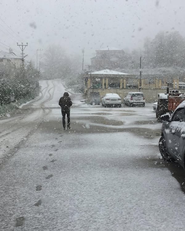 Nisan Ayında ‘Kar’ Sürprizi ordu nisan kar