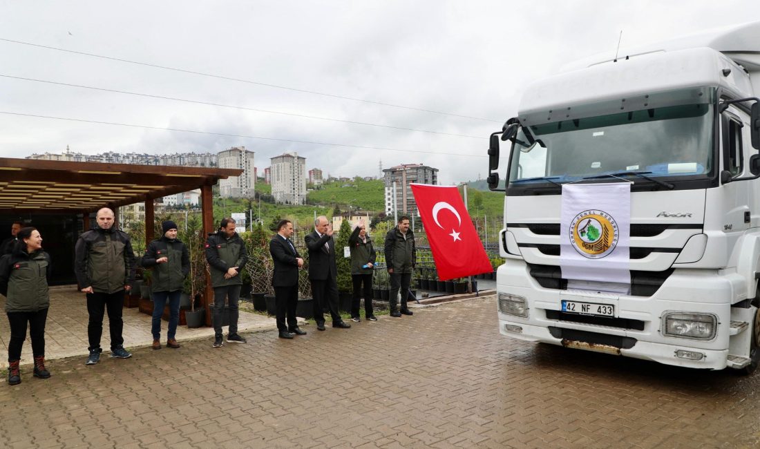 Ordu Orman Fidanlık Müdürlüğü tarafından 7.200 adet orman fidanı Azerbaycan'ın