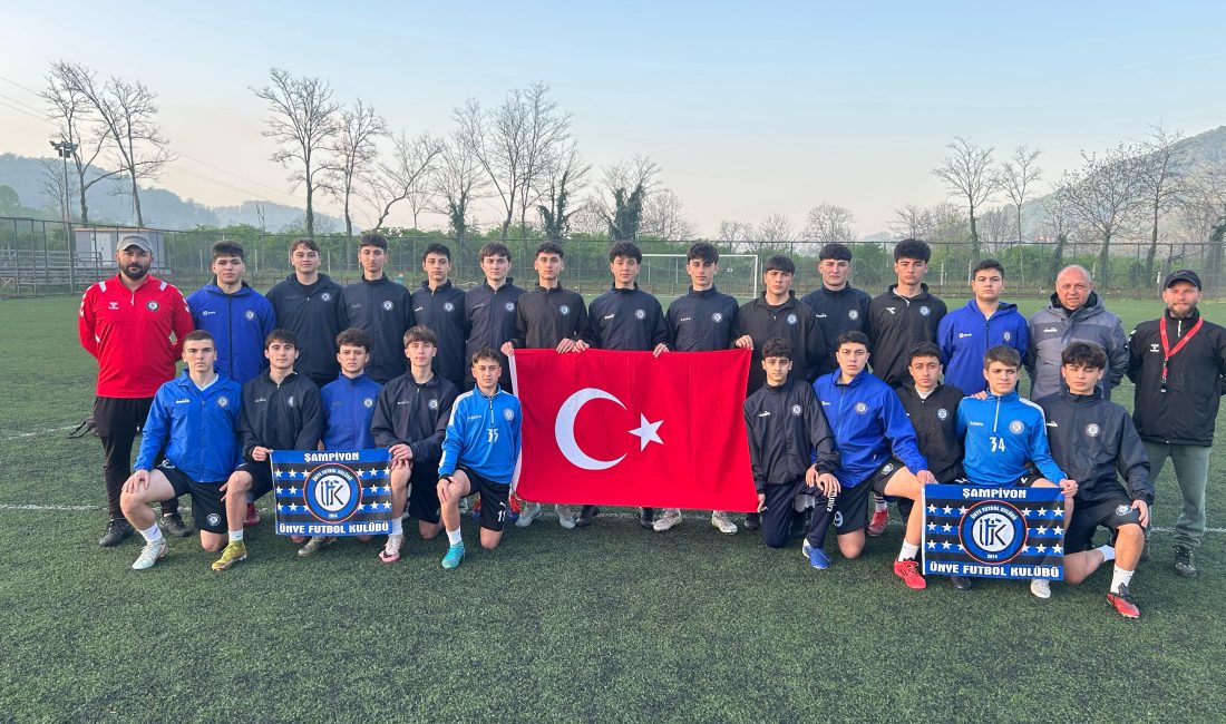2024-2025 Sezonu U16 Ligi Ordu İl Şampiyonu olarak ilimizi Türkiye
