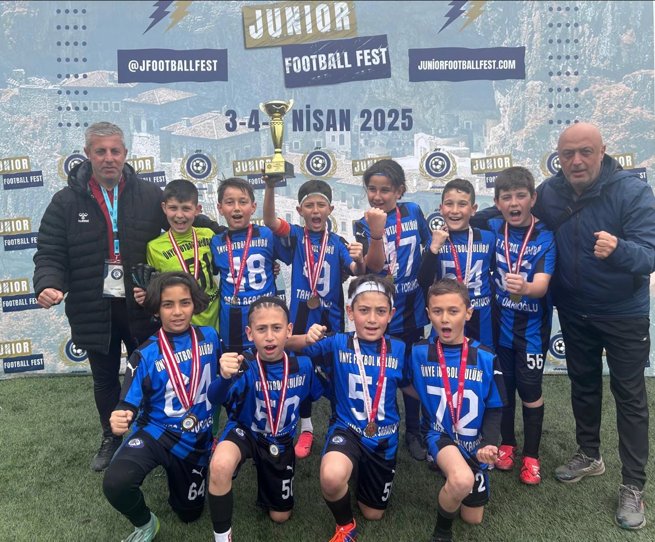 TRABZON FOOTBALL FEST’E ÜFK DAMGASI unye futbol kulubu
