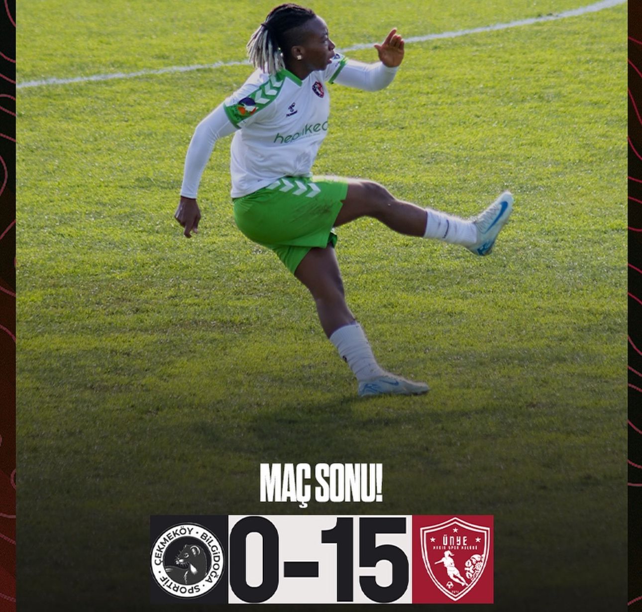 Ünye Kadın FK’dan İstanbul’da Farklı Galibiyet! unye kadin futbol kulubu 1