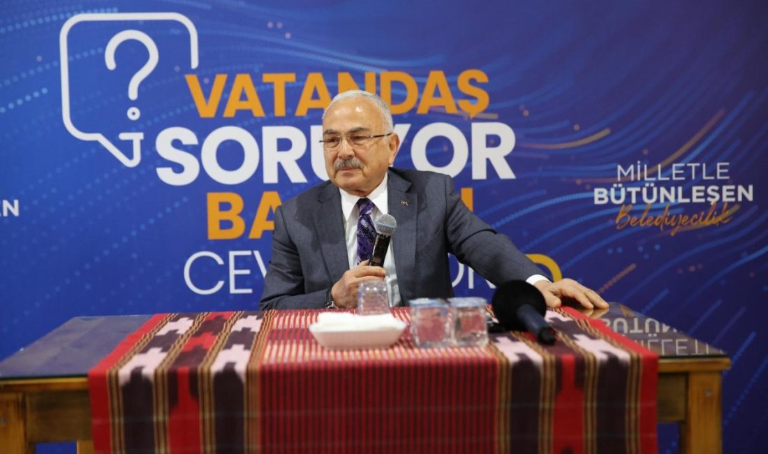 Ordu Büyükşehir Belediye Başkanı Dr. Mehmet Hilmi Güler vatandaşlarla bir