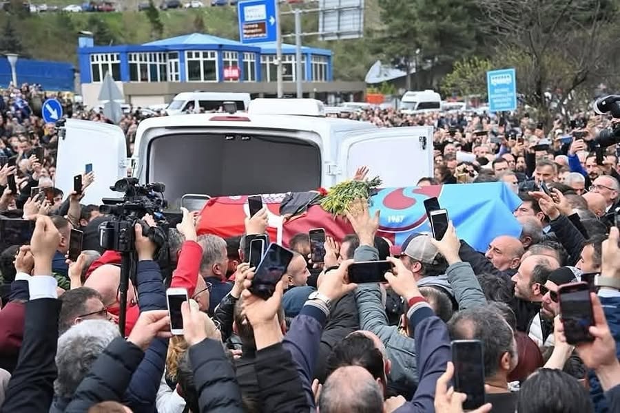 Volkan Konak, Memleketi Trabzon'da Son Yolculuğuna Uğurlandı