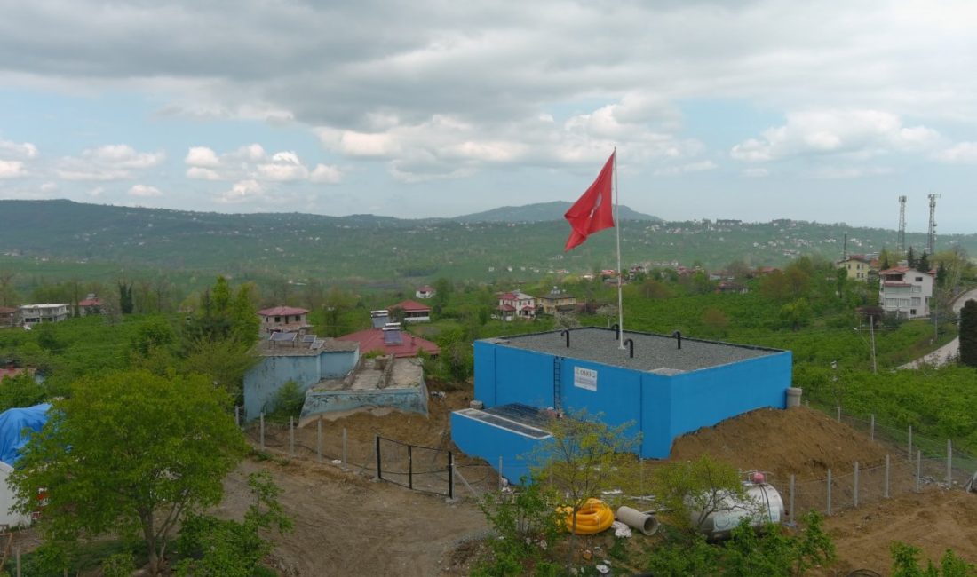 Altınordu ilçesi Kökenli mahallesinde yaşanan su sıkıntısını gidermek için Ordu