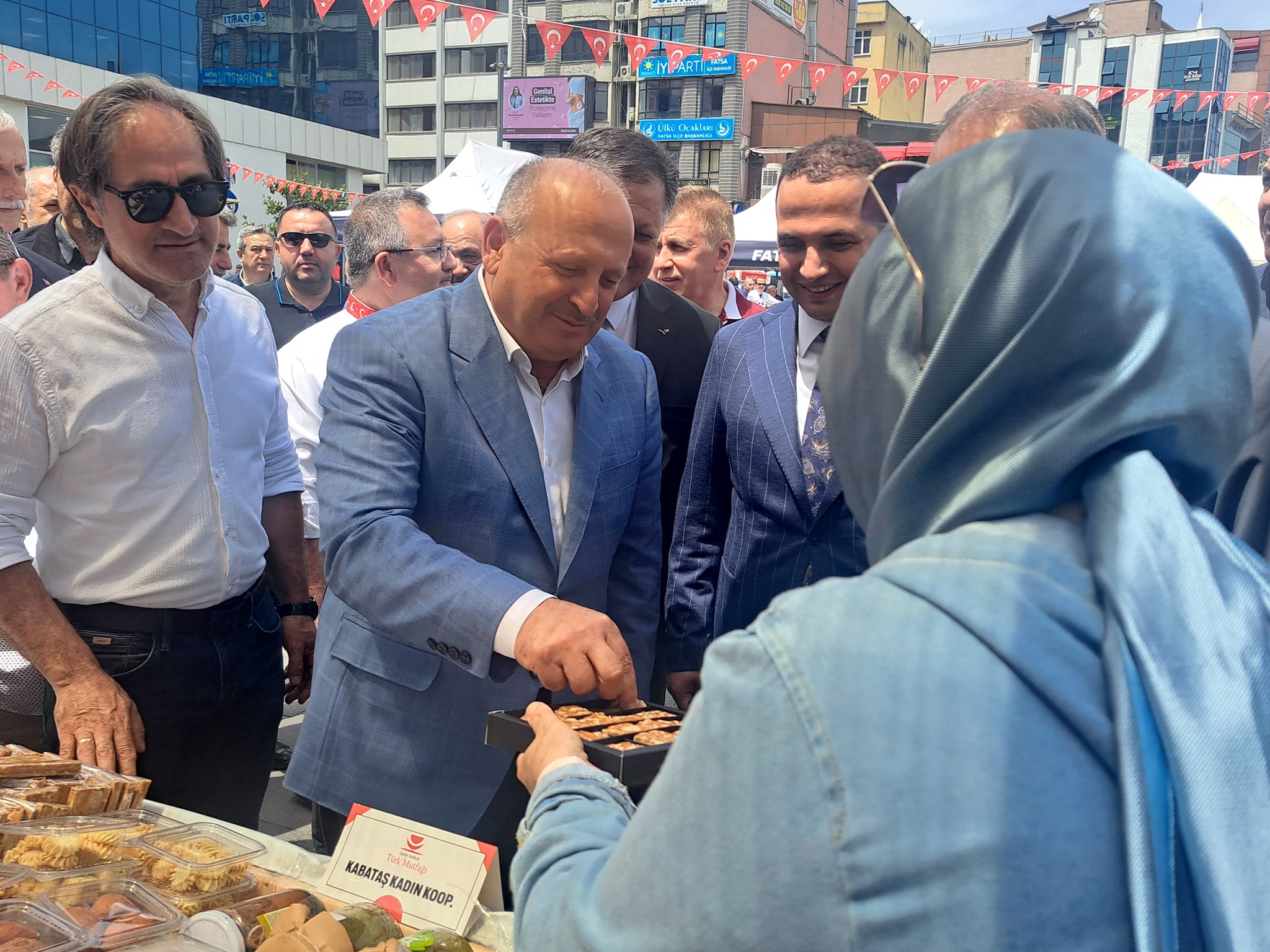 Başkan Tavlı Türk Mutfağı Haftası Etkinliğine Katıldı baskan tavli.jpg2
