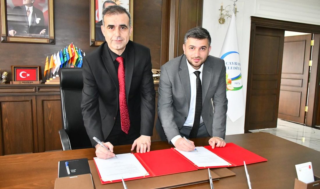 Çaybaşı Belediyesi, toplumsal faydayı artırmaya yönelik önemli bir adım attı.