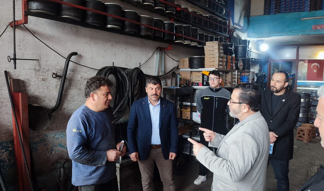 Yeniden Refah Partisi Ordu İl Başkanı Adem Ağca ve Ünye