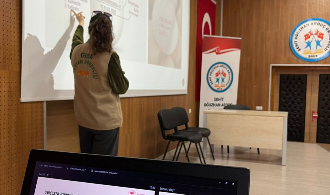 Ordu İl Tarım ve Orman Müdürlüğü, güvenilir gıda tüketimi konusunda