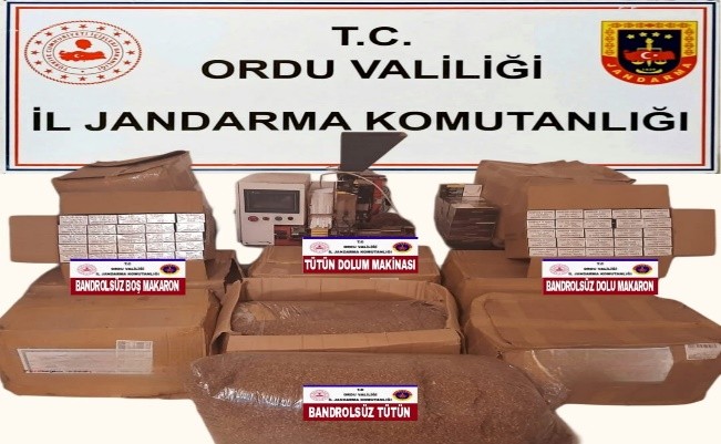 288 Kg Tütün Ele Geçirildi