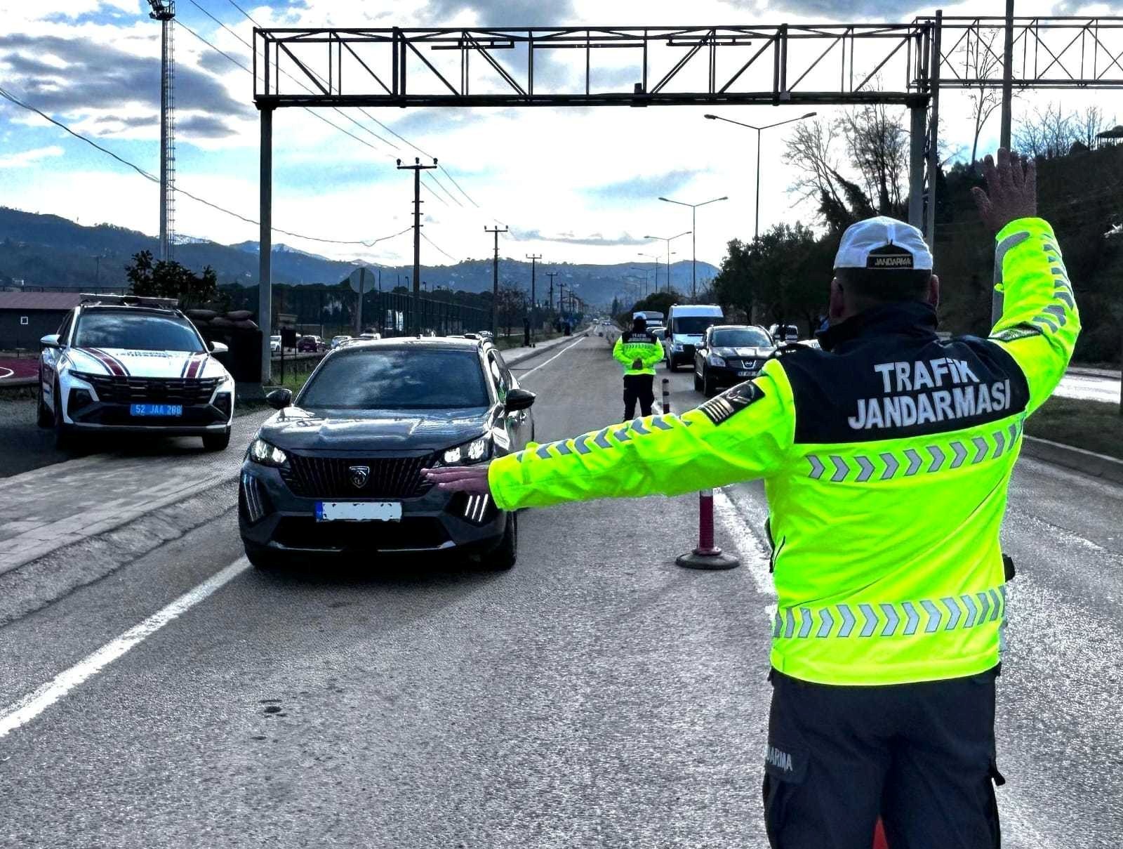 Ordu’da Trafik Denetimleri Sıklaştı trafik denetim