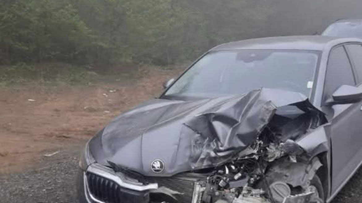 Yoğun Sis Trafik Kazasına Neden Oldu ulubey sis kaza