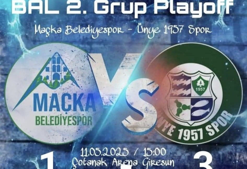 Bölgesel Amatör Lig’de mücadele eden Ünye 1957 Spor, Play-Off öncesinde