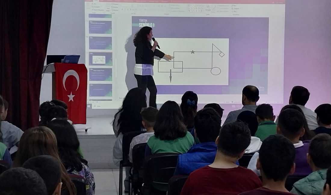 Ünye İlçe Milli Eğitim Müdürlüğü koordinasyonunda, TÜBİTAK Bilim Söyleşileri kapsamında