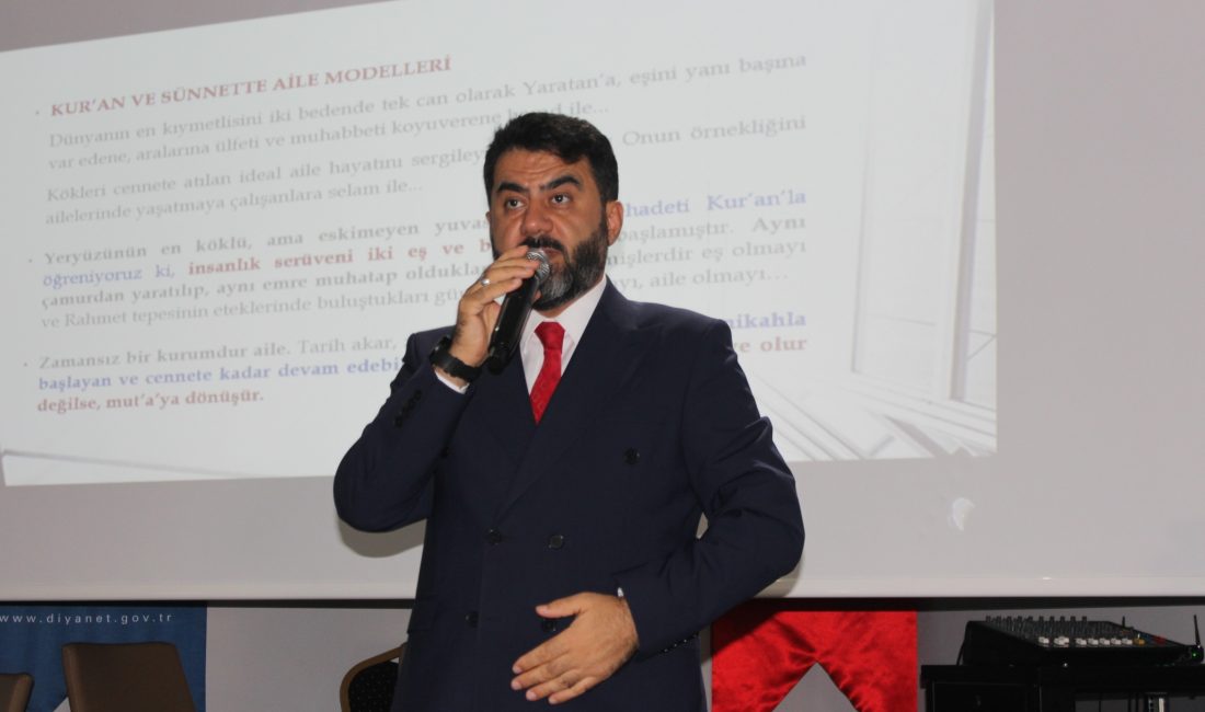 İlçe Müftülüğümüzce Ordu İl Müftümüz Dr. İsmail Çiçek’in konuşmacı olarak