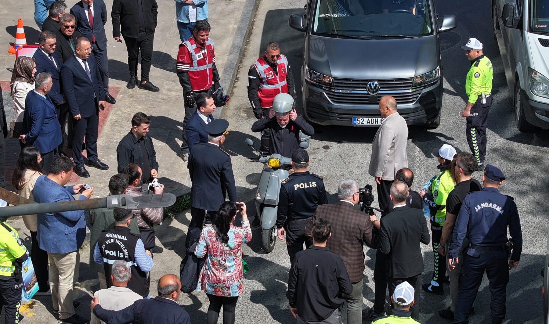 1-7 Mayıs Trafik ve İlkyardım Haftası kapsamında, Ünye İlçe Emniyet