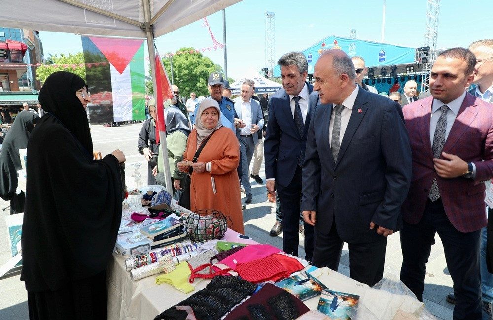 Vali Muammer Erol, Fatsa İlçesinde düzenlenen “Fatsa’dan Gazze’ye Bir Nefes”