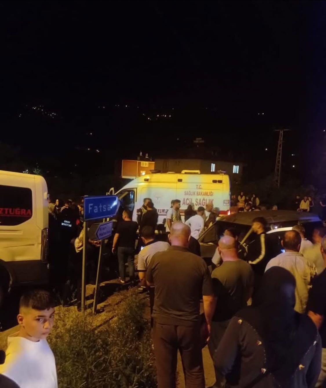 Aybastı-Fatsa Yolunda Feci Kaza AYBASTI KAZA