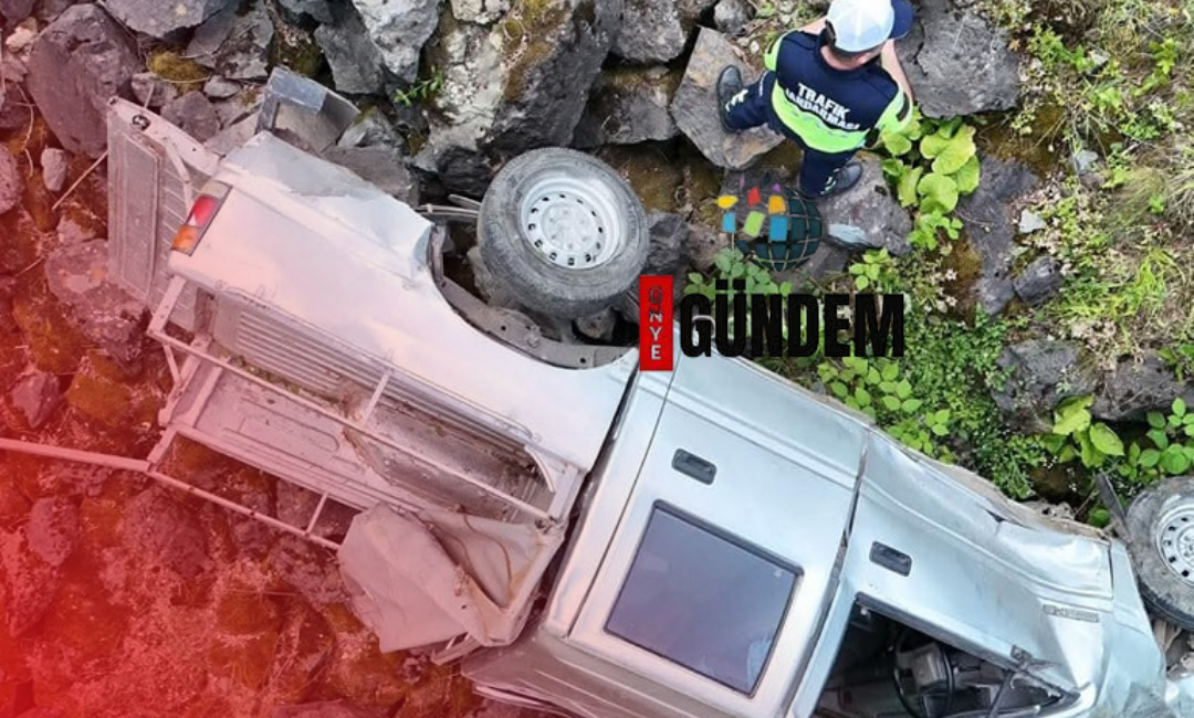 Ordu’nun Altınordu ilçesine bağlı Cumhuriyetköy–Hürriyet yolunda meydana gelen trafik kazasında