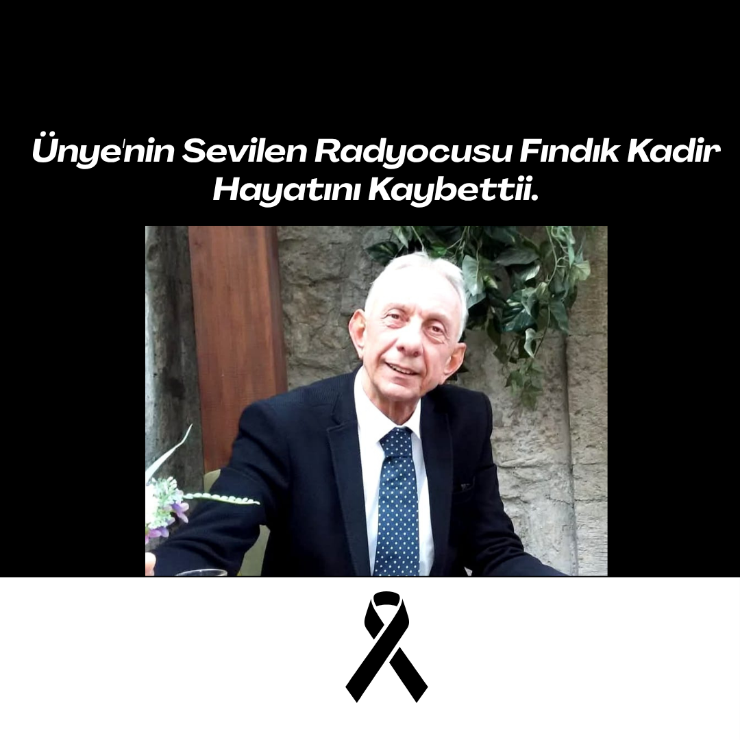 Ünye'nin Sevilen Radyocusu Fındık Kadir Hayatını Kaybetti Siyah Kurumsal Olum Yil Donumu Instagram Gonderisi 18