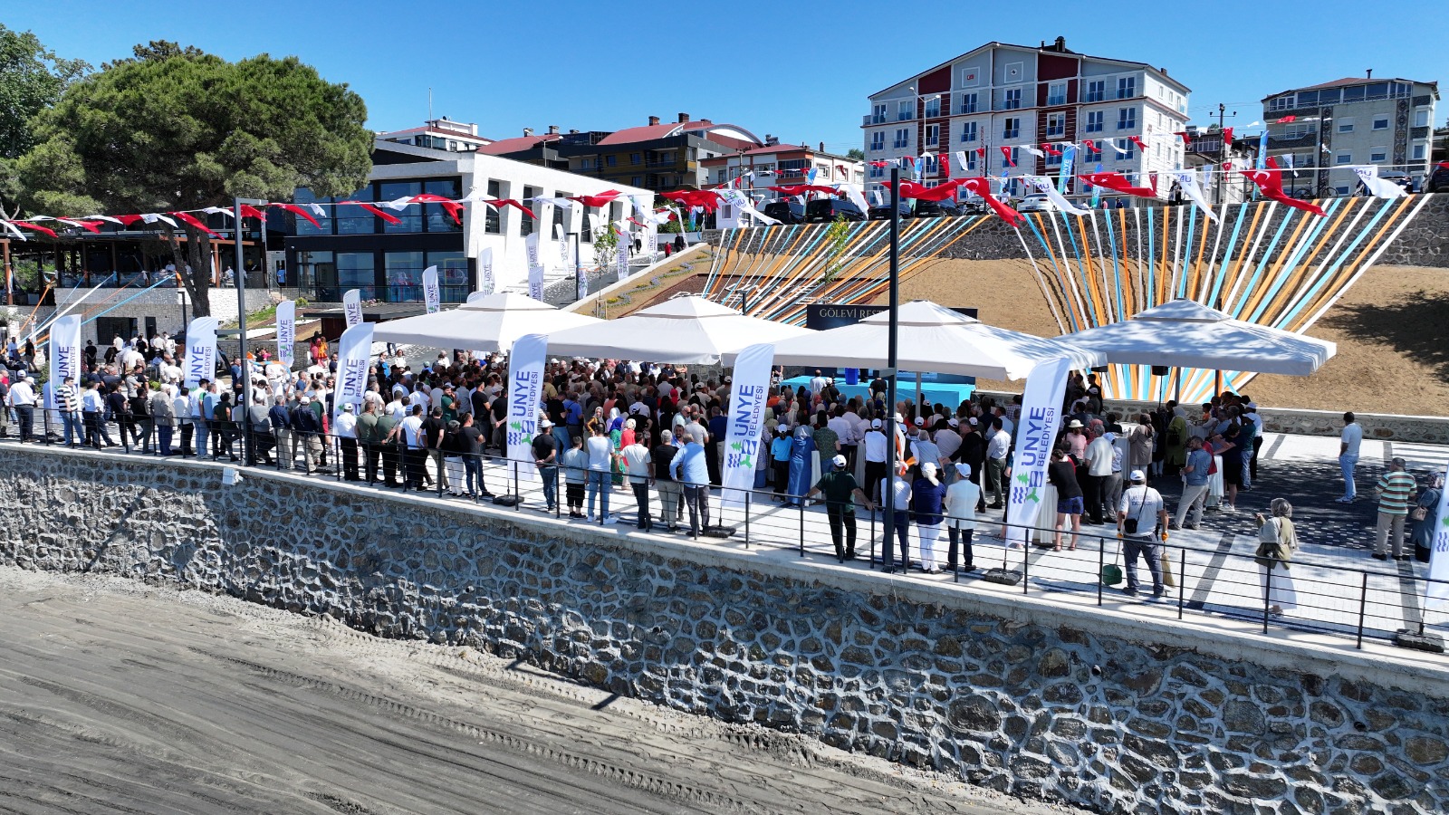 UNYE GOLEVI KAFE VE RESTORAN HIZMETE ACILDI 24