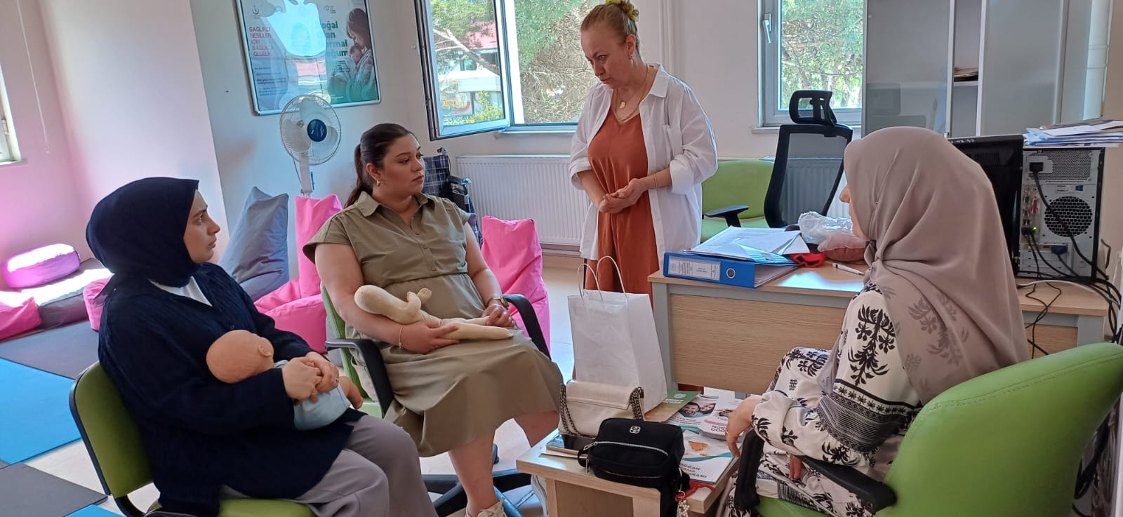 Anne Adaylarına Normal Doğum Eğitimi: “Doğal Olan, Normal Doğumdur!” UNYE ILCE SAGLIK MERKEZI 2