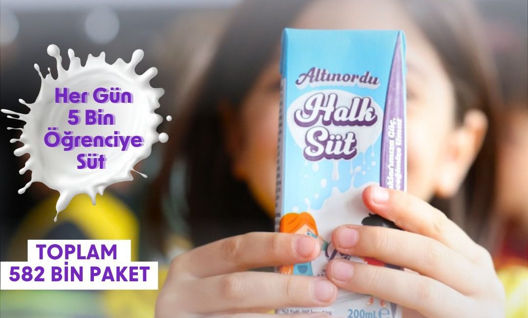 ÖNÜMÜZDEKİ DÖNEM HEDEF 10 BİN ÖĞRENCİNİN HER GÜN SÜT TÜKETEBİLMESİ