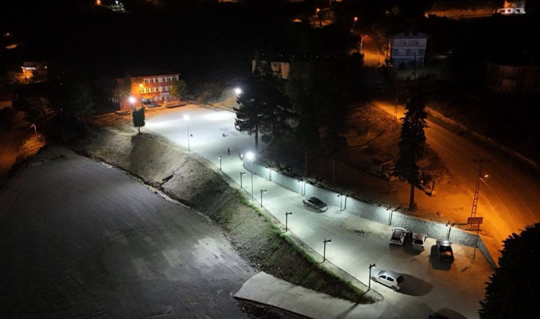 Ordu Büyükşehir Belediyesi tarafından gerçekleştirilen aydınlatma çalışmaları tüm hızıyla sürüyor.