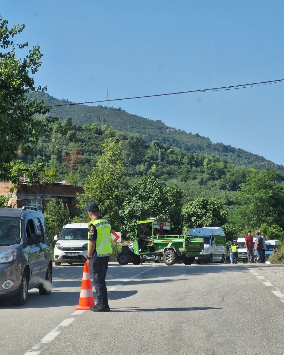 Fatsa Karayolu'nda Patpat Kazası fatsa patpat kazasi