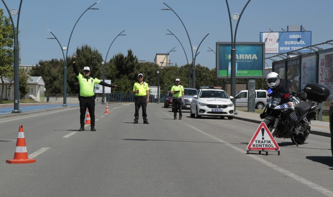 26 Mayıs – 1 Haziran 2025 tarihleri arasında Ordu’da polis
