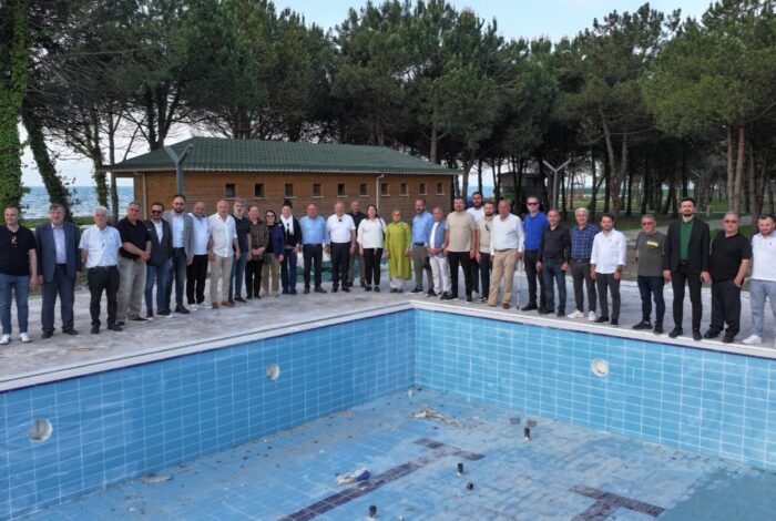 Ünye Belediye Başkanı Hüseyin Tavlı Yeni Kadınlar Plajında yapılan ile