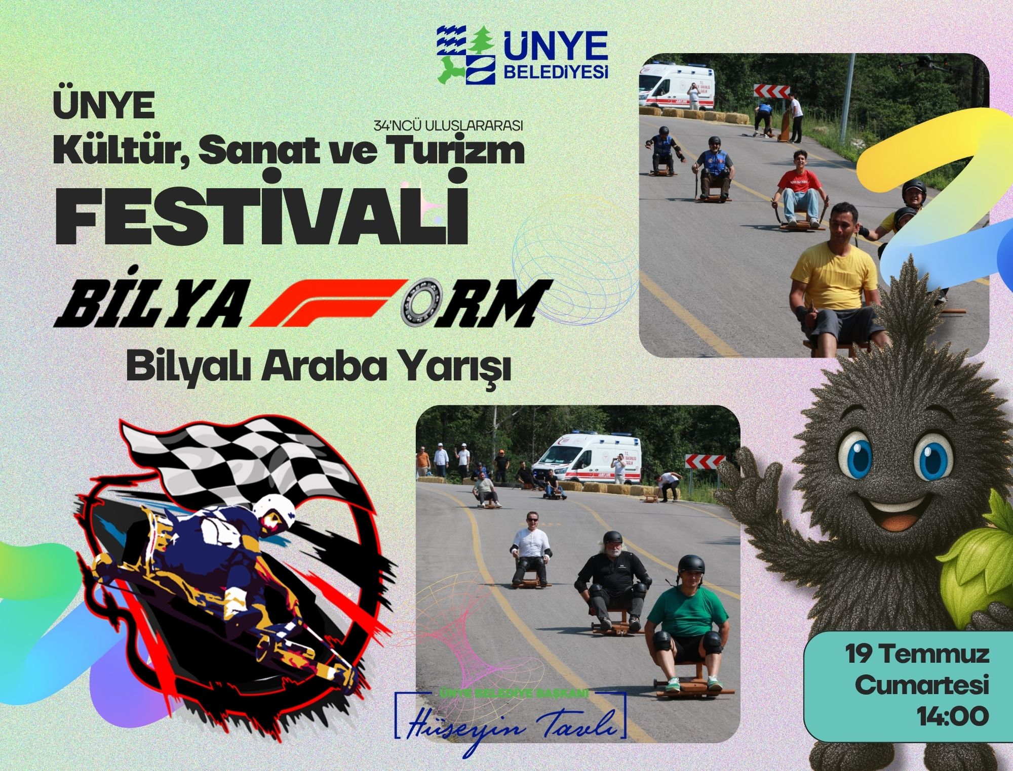 Ünye’de Festival Coşkusu Başlıyor BILYAFORM AFIS