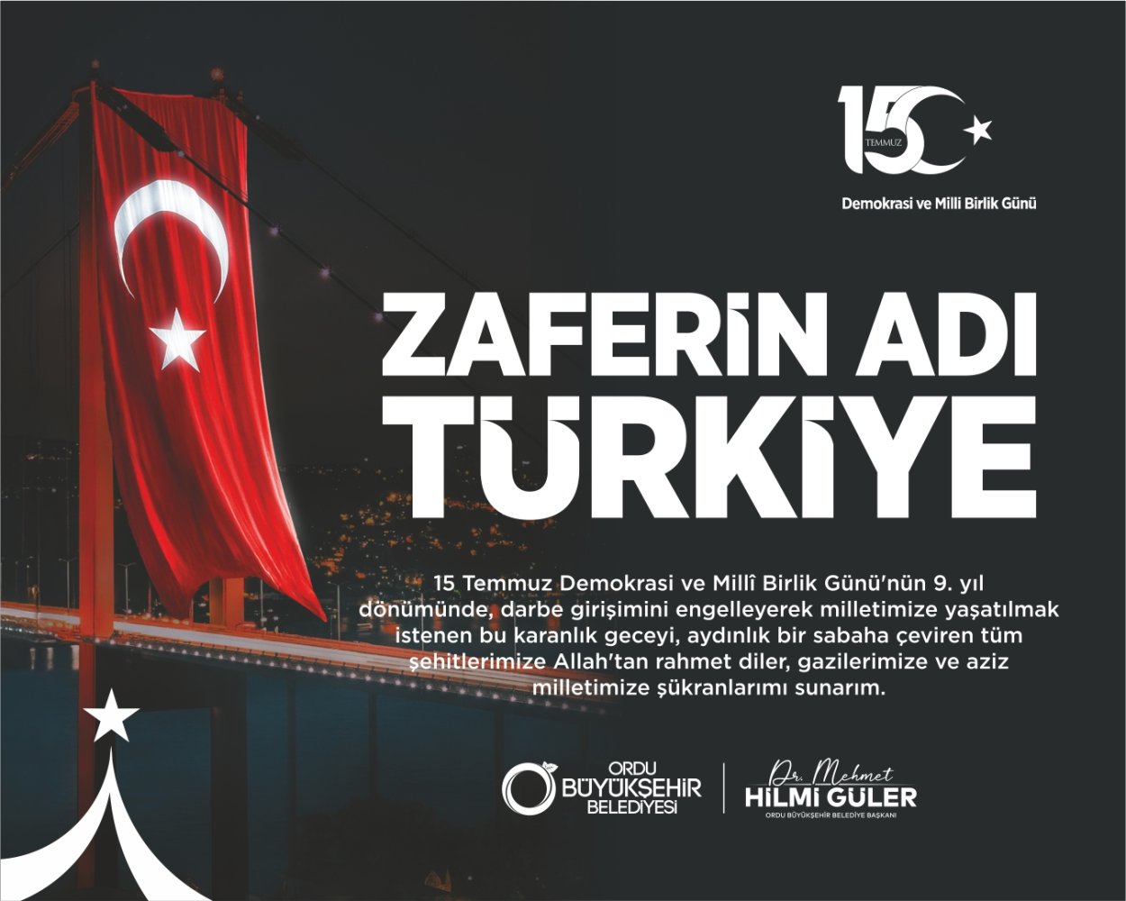 Başkan Güler’den 15 Temmuz Mesajı baskan guler den 15 temmuz mesaji 4957