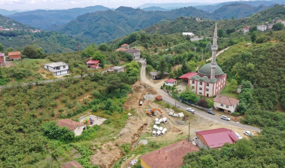 Ordu Büyükşehir Belediyesi, yoğun yağışlar sonrası sel ve su taşkınlarının