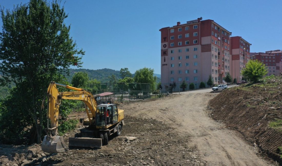 Ordu Büyükşehir Belediyesi, kent genelinde ulaşım altyapısını güçlendirme adına çalışmalarını