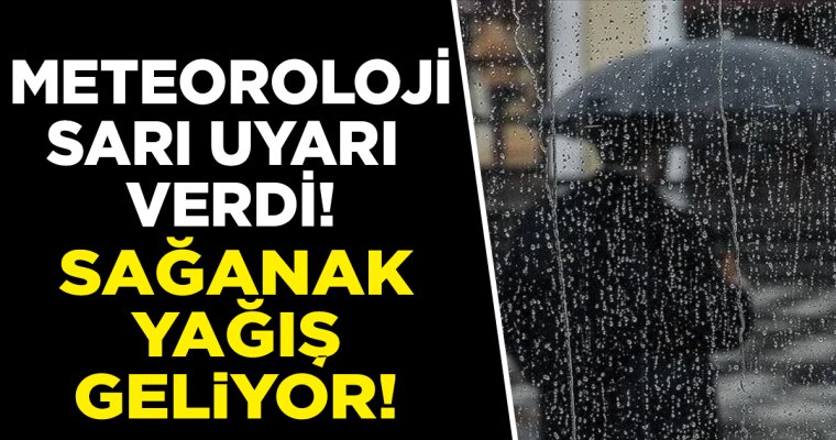 Ordu dahil 7 ile sağanak yağış geliyor meteoroloji sari uyari verdi saganak yagis geliyor 77