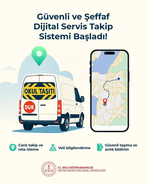 Taşımalı Eğitimde Dijital Takip Dönemi Başladı tasimali takip