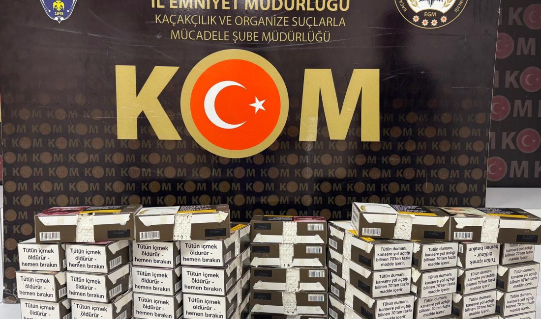 Ordu İl Emniyet Müdürlüğü Kaçakçılık ve Organize Suçlarla Mücadele (KOM)