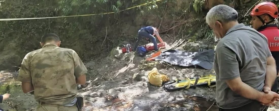 Ordu’nun İkizce ilçesinde fındık toplarken yaşanan talihsiz kazada, 70 yaşındaki