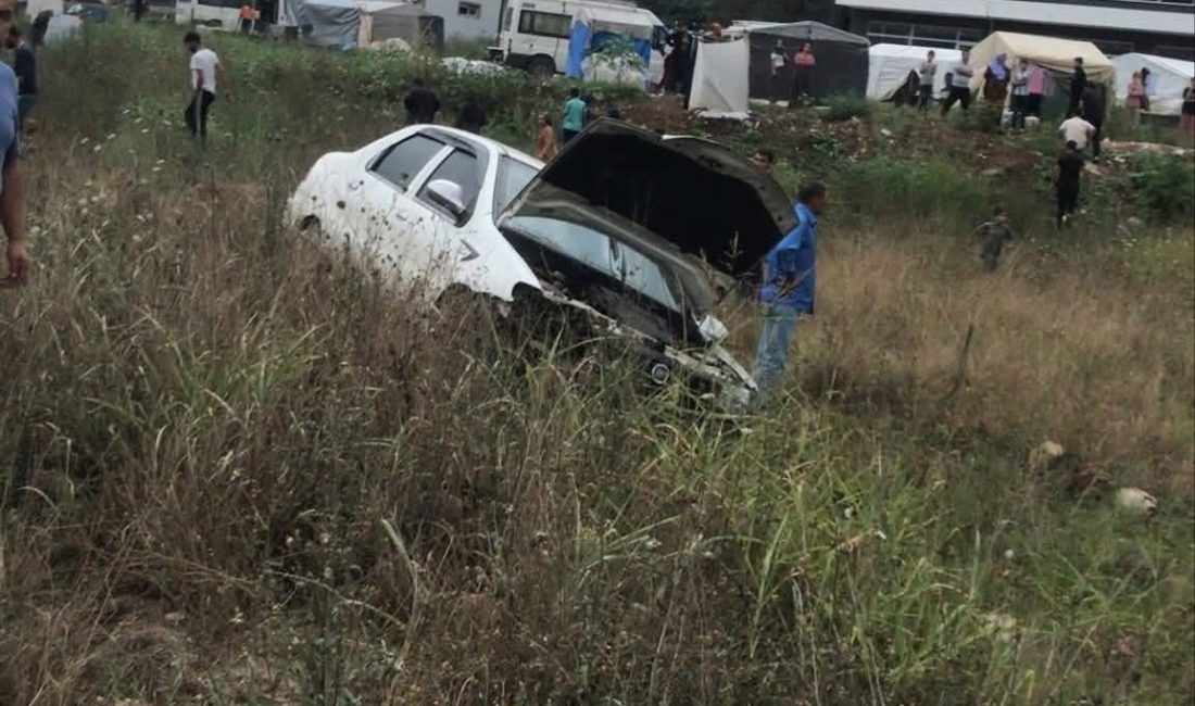 Ordu’nun Kumru – Korgan karayolunda meydana gelen trafik kazasında, sürücüsünün