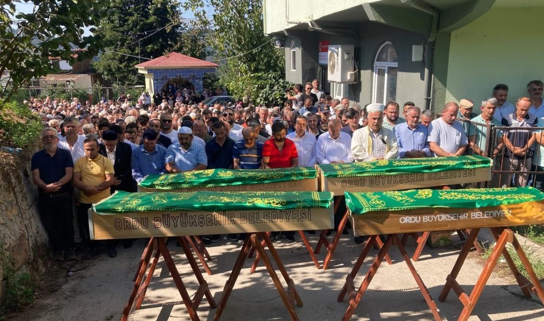 Ünye, dün acı bir kayıpla sarsıldı. Aynı aileden olan ve