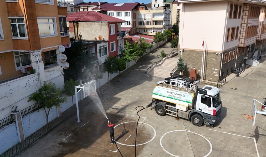 Ordu Büyükşehir Belediyesi, öğrencilerin daha sağlıklı ve güvenli ortamlarda eğitim