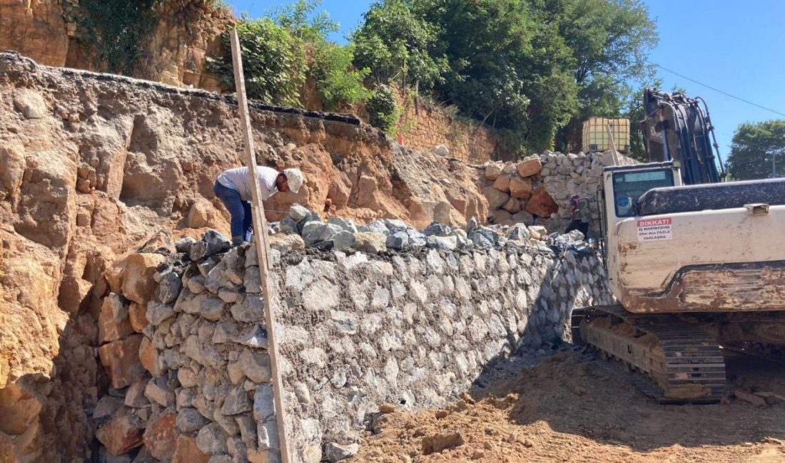 HEYELANIN TEHDİT ETTİĞİ GÜZERGAH KORUMAYA ALINIYOR Ordu Büyükşehir Belediyesi Fatsa